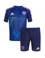 Leeds United Alternativní dres pro děti 2024-25 Krátký Rukáv (+ trenýrky)